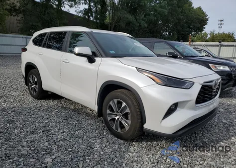 2024 Toyota Highlander Le из США, поврежденный, VIN 5TDKDRBH9RS539330